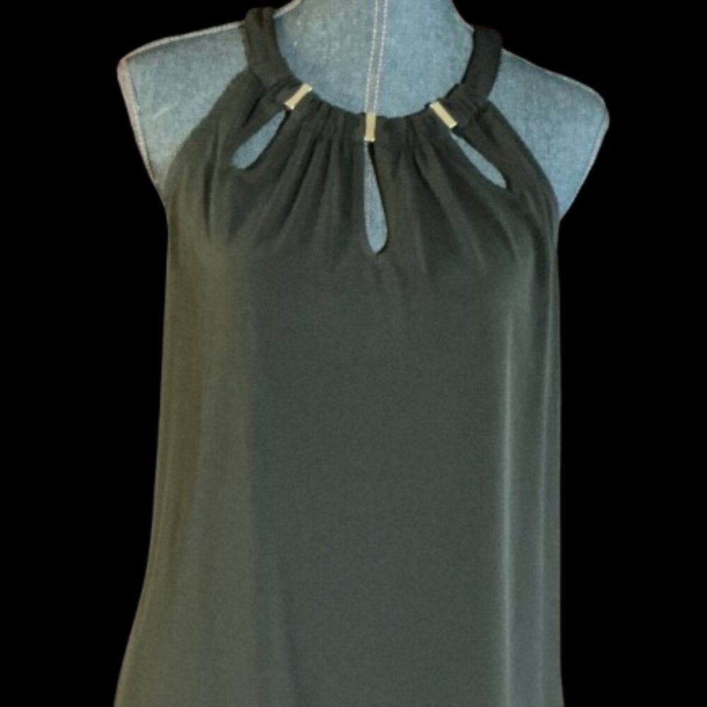 NYC - 7TH AVE - BLACK TOP / GOLD ACCENTS - STRETCHY